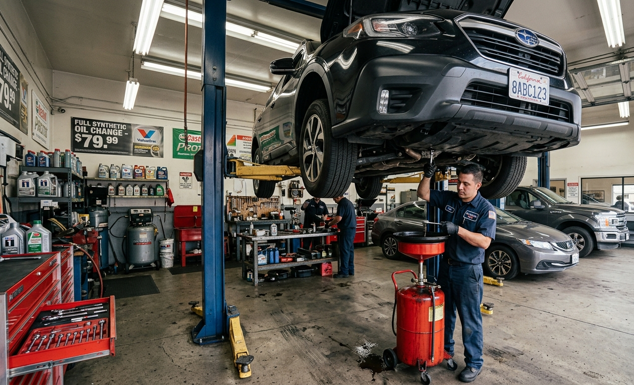 Oil change Fairfax